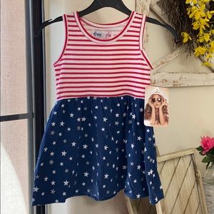 Red, white and blue dress ❤️